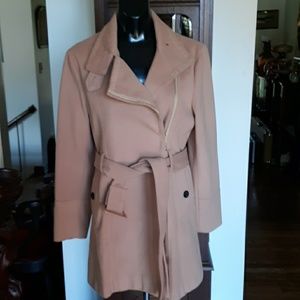 Tan Pea Coat